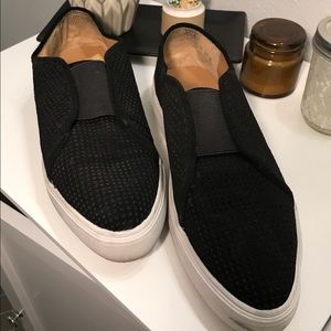 Vince Camuto suede Nadine sneakers